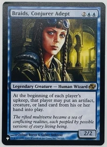 MTG Braids, Conjurer Adept The List Reprints Regular - Picture 1 of 1