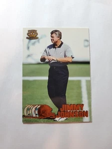 1997 Pacific Jimmy Johnson #450 Copper/Bronze Parallel - Picture 1 of 2