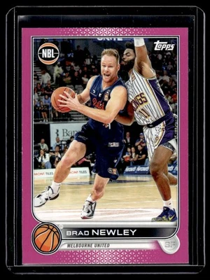 2022-23 Topps NBL Fuschia Brad Newley 35/75 Melbourne United #47 - Image 1 of 2