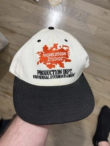 Vintage 90s Nickelodeon Studios Strapback Hat - Bild 1 von 3