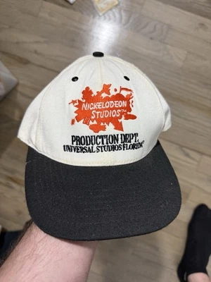 Sombrero con tirantes Nickelodeon Studios vintage años 90 Foto 1 de 3