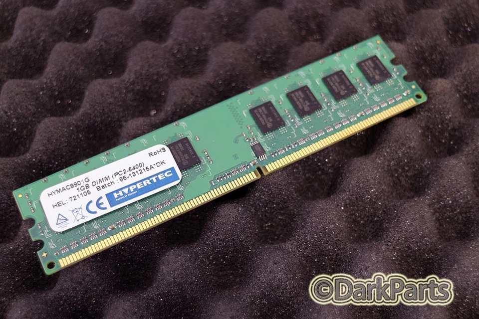 Hypertec HYMAC9901G 1GB DIMM PC2-6400 Memory RAM - Image 1 of 1