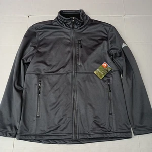 Neu mit Etikett Ozark Trail Softshelljacke Herren Größe M (38-40) anthrazit Reißverschlusstaschen - Bild 1 von 10