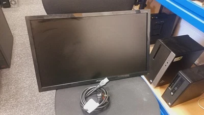 Acer K222HQL 21.5" LED Monitor  No Stand Uk Power Cable Included - Image 1 of 3