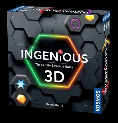 Thames & Kosmos Ingenious 3D: The Family Strategy Game, 3D Tile Placement Game,  - Image 1 of 2
