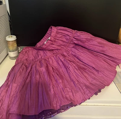 (American Girl) Sweet Sequins Party Skirt  - Girl's Size 12 - Image 1 of 4