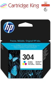 Oryginalny kolorowy atrament HP 304 do Deskjet 2632 - Zdjęcie 1 z 6