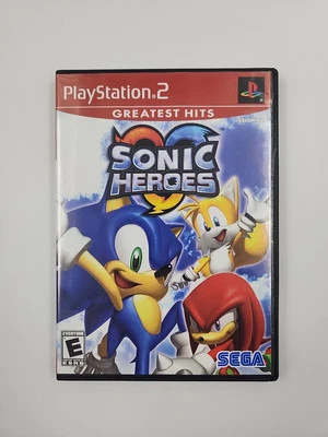 Sonic Heroes PS2 PlayStation 2 Complete CIB Greatest Hits - Image 1 of 4