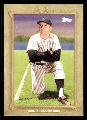 2010 TOPPS MICKEY MANTLE TR28 MINT TURKEY RED BASEBALL NEW YORK YANKEES - Image 1 of 2