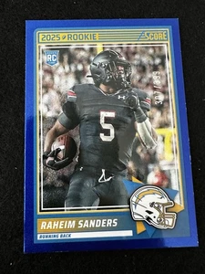 Puntuación 2025 Raheim Sanders punto azul/399 - Imagen 1 de 3