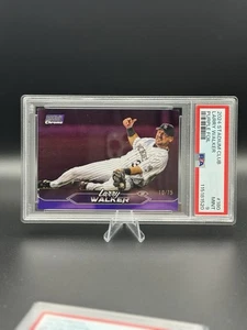 2024 Topps Stadium Club Purple Foil /75 Larry Walker #180 PSA 9 - Picture 1 of 2