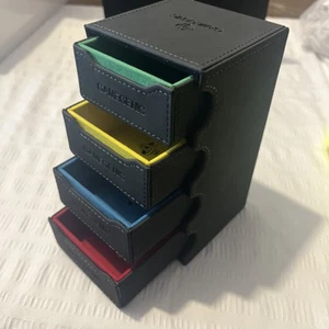 Token’s Lair - Premium All-in-Token Box with Integrated Dice Tray for Ultimat... - Picture 1 of 5