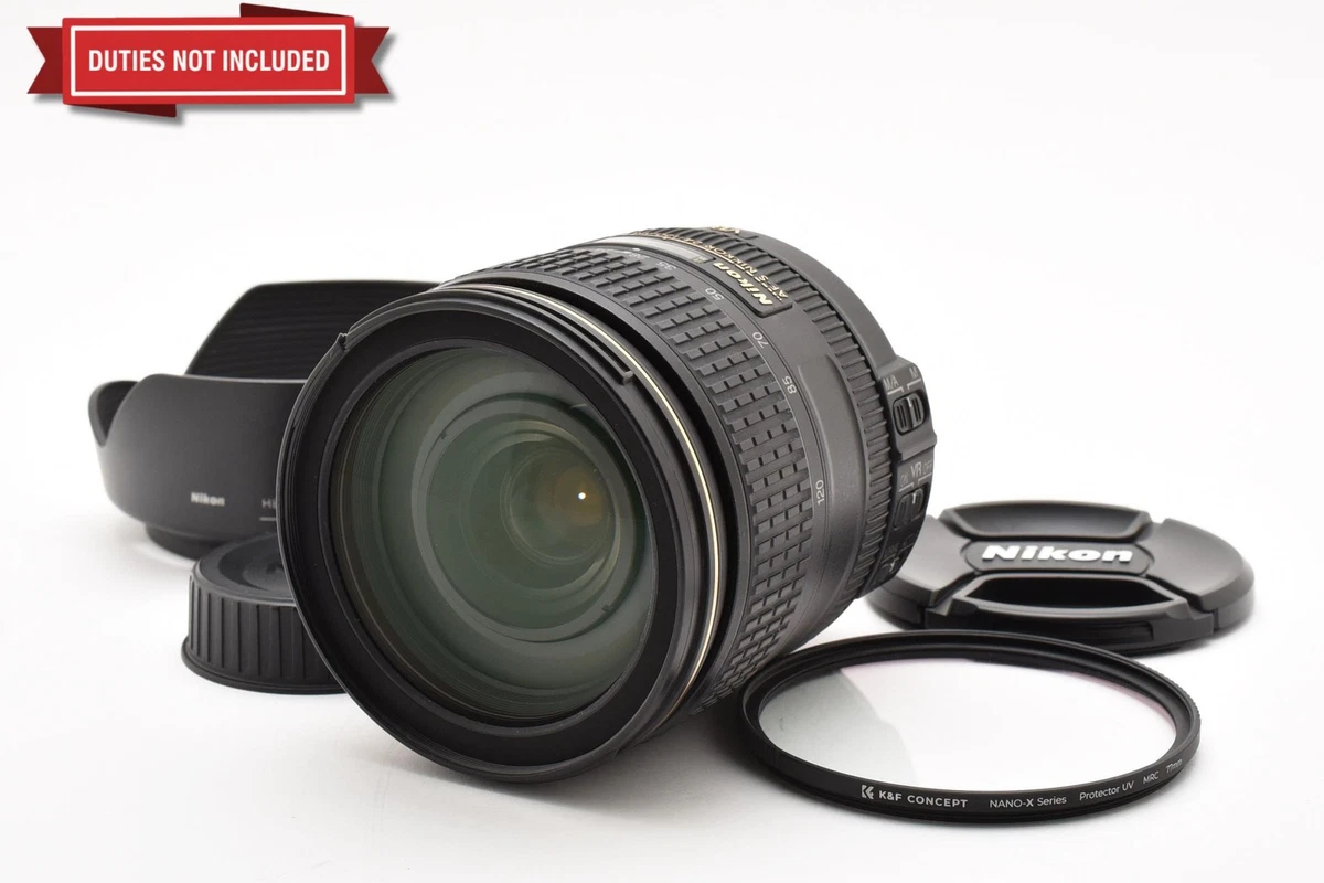 AF-S NIKKOR 24-120mm 3.5-5.6 G VR ED 訳あり NIKON 24-120mm F/4G ED VR AF-S NIKKOR Lens for Digital SLR