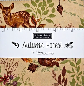 MODA  FABRICS "AUTUMN FOREST BY LINN WARME"CHARM PACK BTCP - Picture 1 of 1