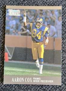 AARON COX - 1991 Fleer Ultra #184 **MINT** FREE SHIP & RETURN! - Picture 1 of 2