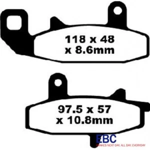 Pastiglie Freno EBC FA 147 SUZUKI FRONT - Foto 1 di 1