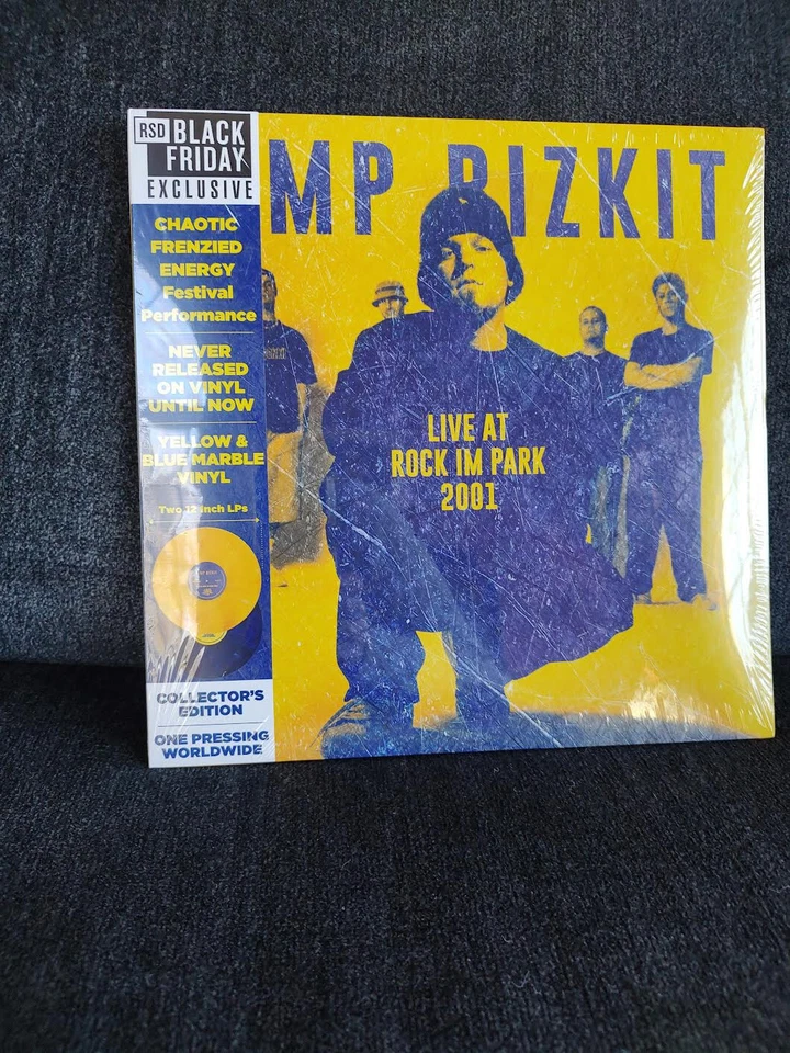 Limp Bizkit - Live At Rock Im Park 2001 - RSD - OBI - Limited - Colored - SLD LP - Image 1 of 1