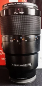 Sony Objektiv - Makro 90mm, f/2,8 G OSS - SEL90M28G - Picture 1 of 7