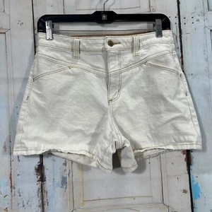 Universal Threads Women’s Size 4 Vintage Midi Tan Denim Shorts Pockets - Picture 1 of 10