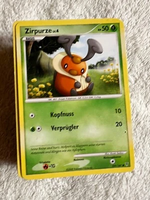 Pokemon Karte - Zirpurze LV.4 - 109/147 - Deutsch 2009 - Bild 1 von 3