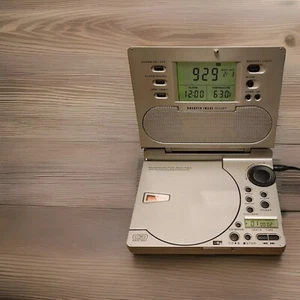 Sharper Image Sound Soother CD/FM Radio Alarm Clock w/Enviromental Sounds SI735 - Picture 1 of 12