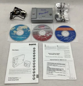 SANYO PJ-NET ORGANIZER PLUS IIC WIRELESS NETWORK ADAPTER,MODEL POA-PN03C, CAMERA - Picture 1 of 11