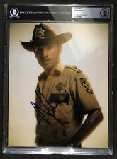 Andrew Lincoln Rick Walking Dead Season 1 signed 8x10 BAS (Grad Collection)