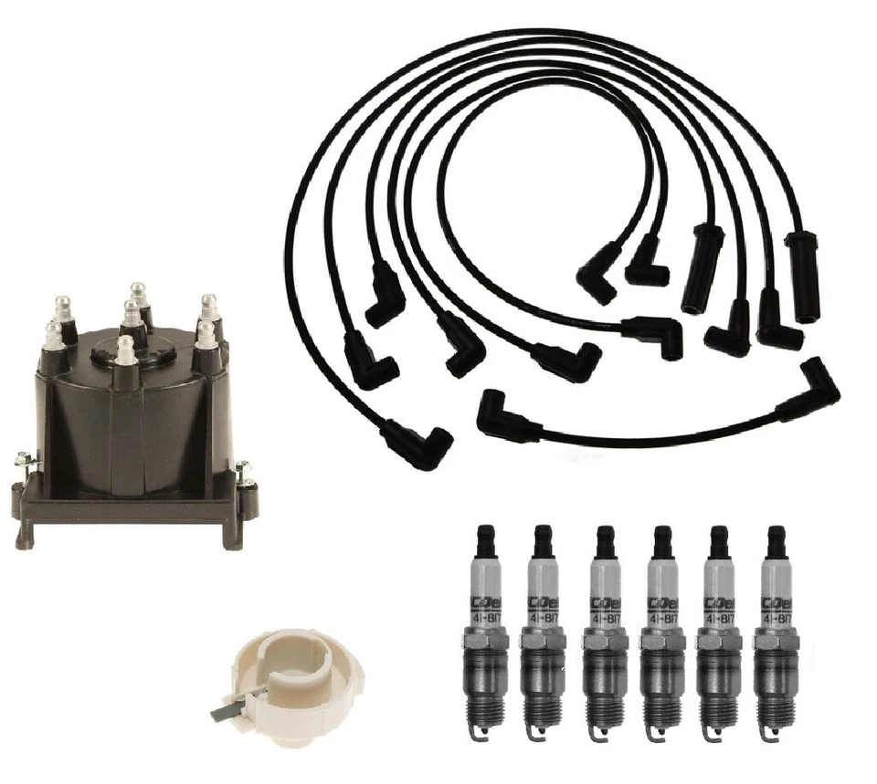 Kit de encendido ACDelco distribuidor tapa rotor cable bujías para GMC Sonoma 4,3 L Foto 1 de 1