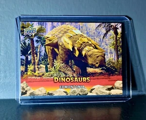 2015 Tarjeta roja paralela #82 de Upper Deck Dinosaurs Edmontonia Extinction - Imagen 1 de 2