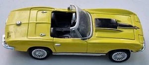 NewRay 1967 Chevrolet Corvette 1967 Convertible Lemon Yellow, Unboxed, Great Con - Picture 1 of 12