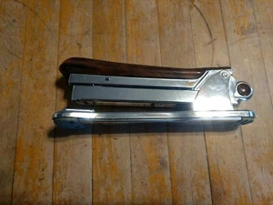 Vintage Bakelite Stapler - Machine Age Steampunk Industrial Ace Liner Model 502 - Picture 1 of 7