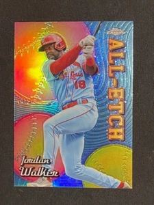 🔥 JORDAN WALKER All-Etch Refractor 2024 Topps Chrome #CAE-23 St Louis Cardinals - Picture 1 of 2