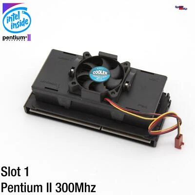 CPU Intel Pentium 2 II 300MHZ Processor SLOT1 80522PX300512 SL2HA SL2W8 SL2MZ AC - Image 1 of 3