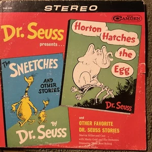 DR. SEUSS PRESENTS SNEETCHES / HORTON HATCHES THE EGG RCA VG-/G-(seams Split) - Picture 1 of 4