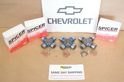 2004-2012 Chevy Colorado GMC Canyon Front And Rear Driveline U Joint Kit 4X4 - Image 1 of 4