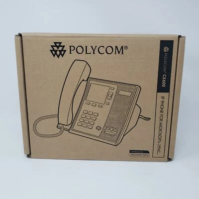 Polycom CX600 Gigabit Color Display IP Phone (2200-15942-001) - Image 1 of 3