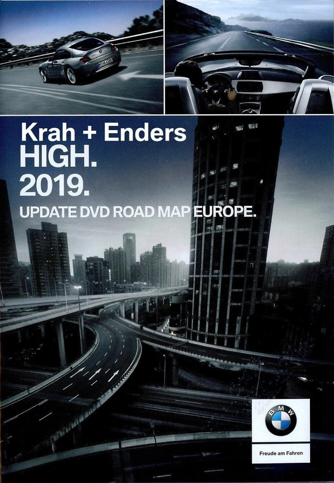 Original BMW Navi DVD 2019 Europa High 3er E46 5er E39 7er E65 E52 E85 E86 E66 - Bild 1 von 2