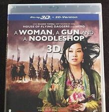 A Woman a Gun and a Noodle Shop 3D 2D Blu Ray HD Asia Movie RARE OOP