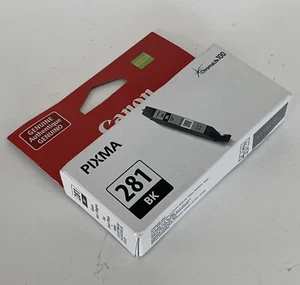 Genuine OEM Canon Pixma CLI-281 BK 5.6ml 281 BK Single Ink Tank - Brand New! - Picture 1 of 3