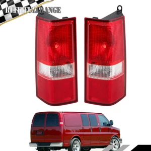 Par de luces traseras para Chevy Express/GMC Savana 2003-2023 halógenas sin cables lámpara - Imagen 1 de 9