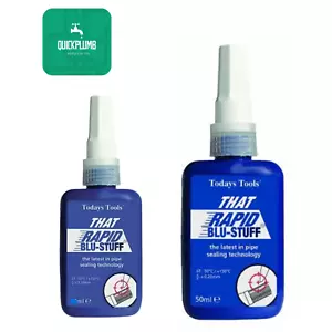 That Rapid Blue Pipe Thread Bonding Liquid PTFE 15ml & 50ml Anaerobic Sealant - Picture 1 of 3