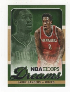 2013-14 PANINI NBA HOOPS DREAMS LARRY SANDERS MILWAUKEE BUCKS #4 - Picture 1 of 9