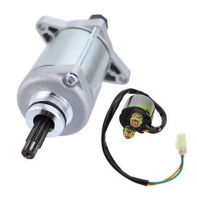 Starter for Honda Rancher 420 TRX420 2007-2014 31200-HP5-601 and Relay - Image 1 of 4