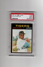 1971 OPC Willie Horton #120; PSA 9 (OC); Pop 3; None Higher; Detroit Tigers.
