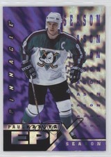 1997-98 Pinnacle Epix Purple Season Paul Kariya #E19 HOF