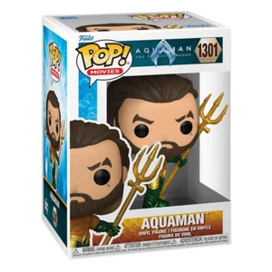 Funko POP! Movies Aquaman 1301 New Vinyl Original Figure 9 cm - Foto 1 di 2