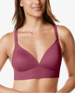 Warner's Women's Elements of Bliss Wire-Free Contour Wide Band Bra in Purple 38B - Picture 1 of 1