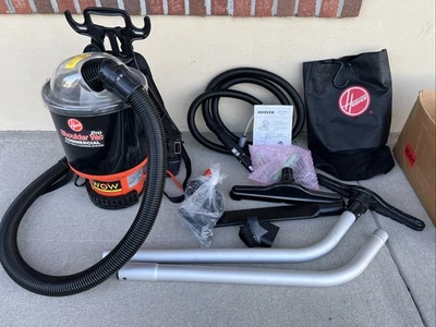 Hoover Commercial Shoulder Vac Pro Bagless Backpack Vacuum Cleaner, C2401 - Image 1 of 4