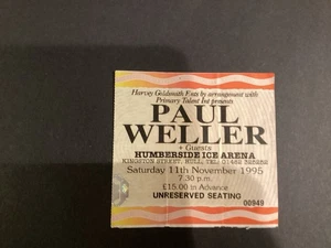 Paul Weller Ticket 1995 - Imagen 1 de 1
