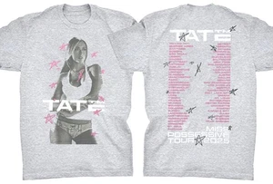 Camisa Retro Tate McRae Reimpresa Coleccionable Tour Unisex Todas las Tallas 22D307 - Imagen 1 de 2